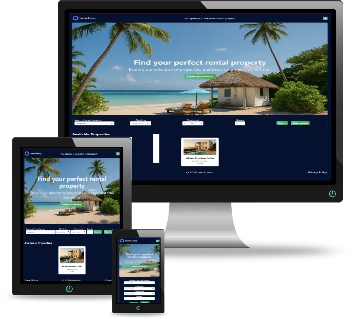 LeaseLoop – Property Management System