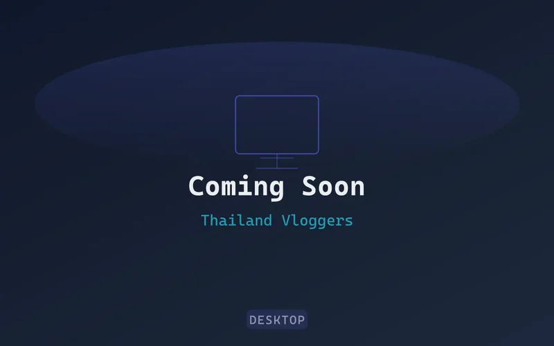 Thailand Vloggers – Creator Management Platform